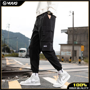 กางเกงลำลองใส่ทำงานมีกระเป๋าหลายใบสำหรับตั้งแคมป์กลางแจ้งใหม่ฤดูใบไม้ร่วงและฤดูหนาวมากกางเกงสำหรับผู้ชาย