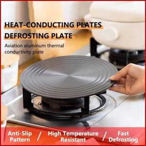 Stove Heat Diffuser & Thawing Tray: A Versatile Cooking Companion