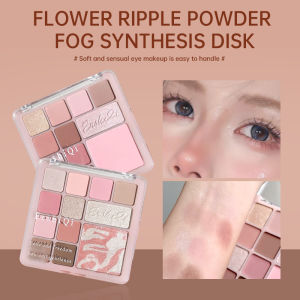 12 Warna Palet Eyeshadow Palet Penyorot Eyeshadow Palette Matte Perona Mata Matte Eyeshadow Tahan Lama-🌹Tamia