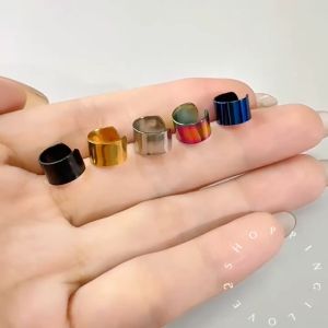 1pcs steel Korea new earrings non piercing studs hook clip chandelier hoop drop men women钛钢 韩国新款耳钉 耳骨钉 舌钉 眉钉 酒窝钉 无耳洞