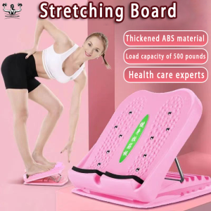 Stretching Board Adjustable Slant Board Slant Boards Foot Stretcher Leg Pedal Calf Stretcher Yoga Massage Fitness Pedal Stretcher Leg Muscle Relax Pain Relief 拉筋板