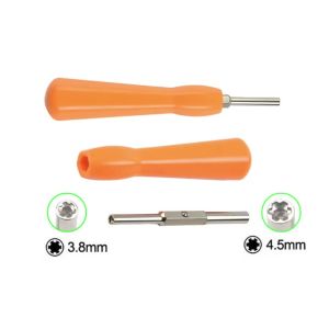 Interchangeable Gamebit Screwdriver 3.8/4.5mm Security Tool For Game Cartridges NES SNES N64 NGC Switch PS4 Console Disassembly