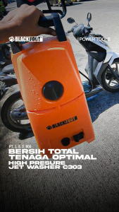 Mesin Jet Cleaner 1200w C303 BLACKFOOT High Pressure Washer Steam Cuci Mobil PT.1.5.2.C303