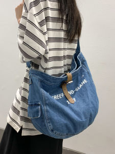 Retro Japanese Teenager Sense Bag Female Large-Capacity Crossbody Bag Female Minimalist Easiest for Match Shoulder Bag Female Fashion Niche Bags