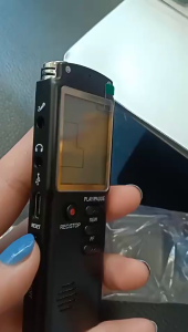 Portable USB Professional 16GB Voice Recorder MP3 Player 96 Hours Dictaphone Digital Audio Voice Recorder With WAV/VAR/VOR Christmas Present Gift