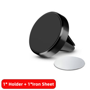 Universal Car Magnetic Phone Holder Round Air Outlet Magnetic Mobile Phone Bracket For iPhone Huawei Samsung LG Car Accessories