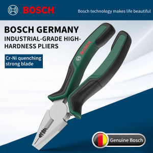 Bosch | BOSCH 6/7-Inch Three Piece Pliers SetHigh Carbon SteelTPR Anti Slip GripIndustrial Grade Manual Toolfor Daily Trimming