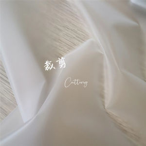 Translucent TPU Waterproof Fabric Oven Mitts Plastic Cloth Table Cloth Coffee Table Cloth Frosted See-through Clothing DIY Design
