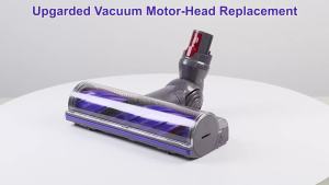 Upgraded Anti-Tangle Motorbar Replacement Brush Head For Dyson V9 Motorbar / V12 Detect Slim Cordless Vacuum Floor Attachment