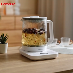【SG Ready Stock 】1.8L Health Teapot / 18 Menus / Glass Kettle / Herbal Tea / Boil & Brew / SG Plug / 24H Timer