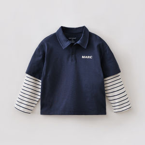 Marc&Janie | Vintage Stripe Boys Polo Shirt