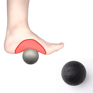 Foot Muscle Relaxation Fasciitis Relief Massage Ball Foot Massage Roller and Myofascial Release Ball for Foot Pain Trigger Point Therapy for Deep Tissue and Fascia Massage