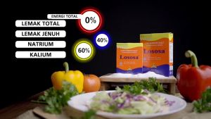 Garam Lososa 250gr: Garam Kesehatan Rendah Natrium & Sodium