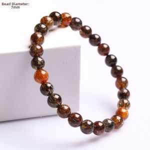 SIFUYUAN | Natural Black Gold Super Seven Crystal Bracelet