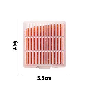 Orange Waterproof Reusable Silica Gel Beads Color Changing Pure Silica Gel Desiccant Moisture Absorber Electronic Supplies