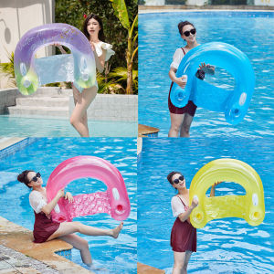 Water Hammock Adult Swim Ring Tube Inflatable Swim Mattress For Adult Swimming Ring Swim Pool Float Water Play Equipment