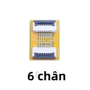 Cáp Dẹt Mềm FFC FPC Bảng Nối Mở Rộng Adapter Khoảng Cách Chân 0.5mm Nhiều Chiều Dài Khác Nhau: 4 5 6 8 10 12 15 20 24 28 32 36 40 Chân