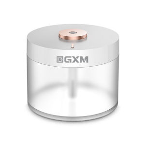 GXM HM02 Smart LED Humidifier 780ml Cordless Design Anti-dry Sensor Nano Mist Noiseless Night Light Single Touch Operation Portable Purifier Room HM-02
