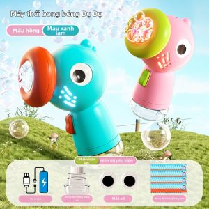 Máy Tạo Bong Bóng Tự Động Đồ Chơi cho 1-3 Tuổi Không Độc Hại