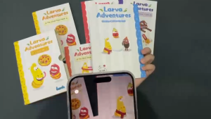 [SG STOCK] Larva Adventures Book Set (5 Books) - Age 3-8+ Kid Children Yellow Red Cartoon English Comic Storybook Children Funny Novel