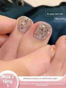 MONLEYTA | Nhựa đính đá giả ngón tay giả đeo ngón tay ngắn hoàn thiện cao cấp mới 2025 nhãn hiệu Manliata