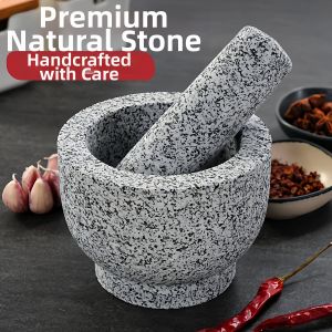 Jiaxun | Large Mortar Pestle Stone