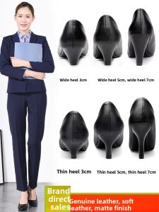 Office Professional Round Toe High Heels