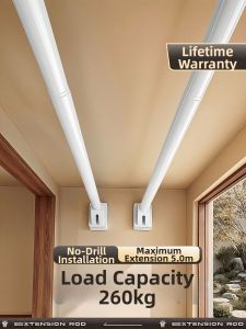 WEILAISHI | Stainless Steel No-Drill Heavy-Duty Support Rod