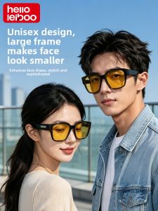 HELLOLEIBOO | Night Driving Day Night Vision Anti Glare Glasses Clip Ons