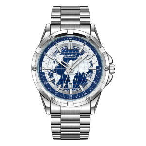 Fairwhale | Mark Fairwhale 5130 Brand New Business Watch For Men Fashion Earth Automatic Date Waterproof Quartz Wristwatch Man Gift