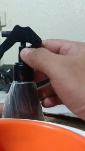 200ml Travel Portable Clear or Amber Plastic Spray Bottle Tubular Refillable Hair Styling Plant Water Sprayer