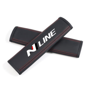 2 Chiếc Da Nappa Dây An Toàn Đeo Vai Tấm Bảo Vệ Cho Xe Hyundai N Line I10 I20 I30 Hiệu Suất Phụ Kiện Xe Hơi