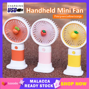 Portable Mini Fans Cartoon Handheld Desktop Cooler USB Rechargeable Fan Outdoor Pocket Cooling Fans for Dormitory Office 小风扇
