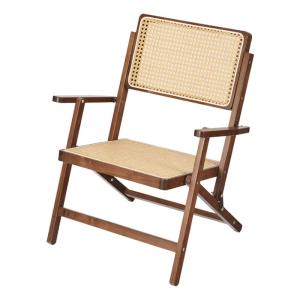 MANHAOSHI | Foldable Rattan Outdoor Relaxing Chair