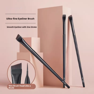 FENGMANTING | Precision Eyeliner Brush Eyebrow Powder Brush Concealer Brush Flat Eyeshadow Brush Set