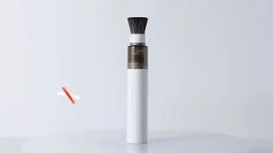 หุ่นยนต์ดูดฝุ่น แปรงขนนุ่ม หุ่นยนต์ดูดฝุ่นไร้สาย สำหรับรถยนต์ บ้าน โต๊ะ แบบพกพา