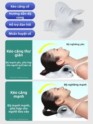Gối Massage Cổ Điều Chỉnh và Thư Giãn Cổ