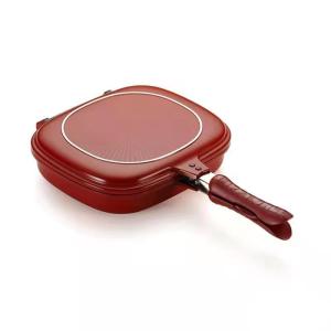 DIHUANTUO | Nonstick Double-sided Frying Pan Flat-bottomed