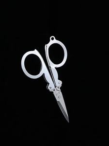 Folding Pocket Scissors Multifunctional Stainless Steel Folding Small Scissors Household Mini Thread Cutting Nail Tools Stainles