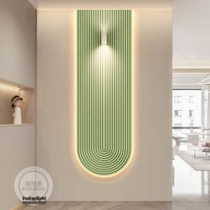 RUIBAHAO | Minimalist Elegant Entryway Decorative Painting