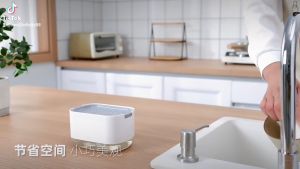 【Woody】 Home Kitchen Soap Pump Dispenser Portable Cleaning Liquid Box Detergent Dispenser Detergent Filling Kitchen Tool
