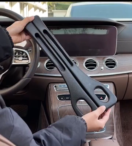 Car Seat Gap Filler Seat Leak Proof Filling Strip Universal Car Seat Gap Filling With Hole