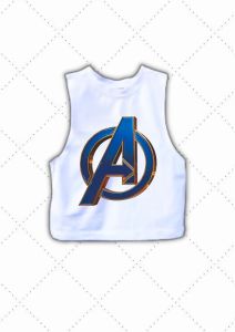 Cartoons Muscle Tees Sando Tank Top Trendy Kids 1 to 9 yrs old Sublimation Prints