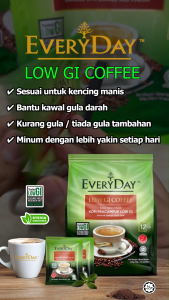 EVERYDAY Low Gi Coffee Gula Stevia (Bundle of  4)[ Exp 2027]