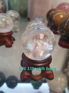 display quartz sphere