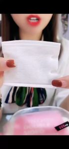 Make-Up Cotton 100% Cottons Facial Cleansing Cotton Disposable 100% Cotton Pads 1Bag/100 Sheet