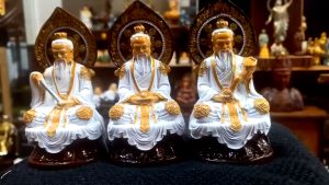 Bộ tượng Tam thanh Thiên tôn .tuyệt đẹp