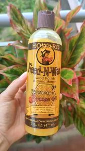 Kem làm bóng và dưỡng ẩm cho đồ gỗ nội ngoại thất Feed-N-Wax Wood Polish & Conditioner ( 473ml )