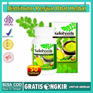 Obat Pengental Sperma Encer Penyubur Sperma / Air Mani Encer Penambah Stamina Pria Penambah Daya Tahan Tubuh Pengental Mani Encer Herbal Alami Keloreena / Ekstra Daun Kelor Kelorena