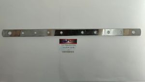 Plat Penggaris Crom Tebal - Panjang 39 cm Tebal 26 mm Bracket Braket Plate Pelat Pangkon Besi